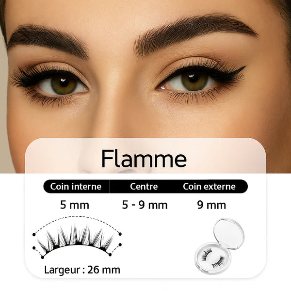 Lashéa™ – Reusable Magnetic Lashes with Applicator