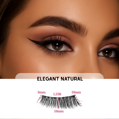 Lashéa™ – Reusable Magnetic Lashes with Applicator